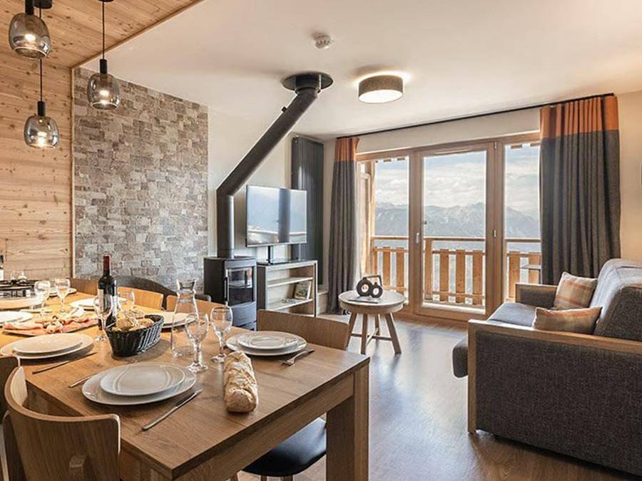 Résidence Club Mmv Le Silvana - Appartement 8 personnes - 4 pièces 8 pers. Vue montagne in Station de Risoul, Risoul