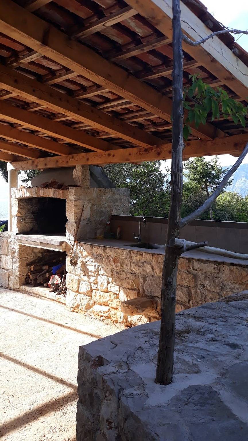 Casa de tres habitaciones con terraza y vista al mar Bahía Borova, Hvar K-13526 in Stari Grad, Hvar (isla)