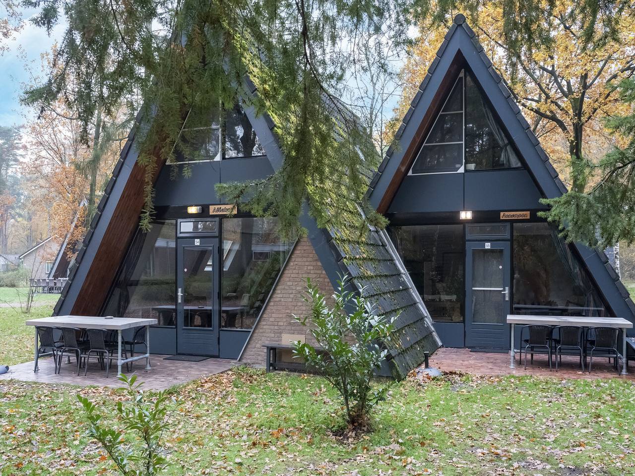 Bosbungalow met barbecue in Stramproy, Limburg