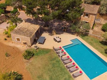 Chalet in Santanyí, Mallorca Sur für 10 