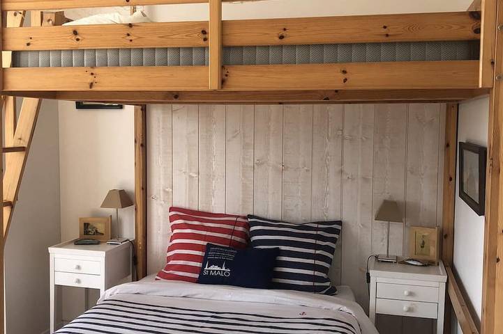 Location de vacances pour 5 personnes, avec terrasse et jardin dans Plage de la Touesse - 2