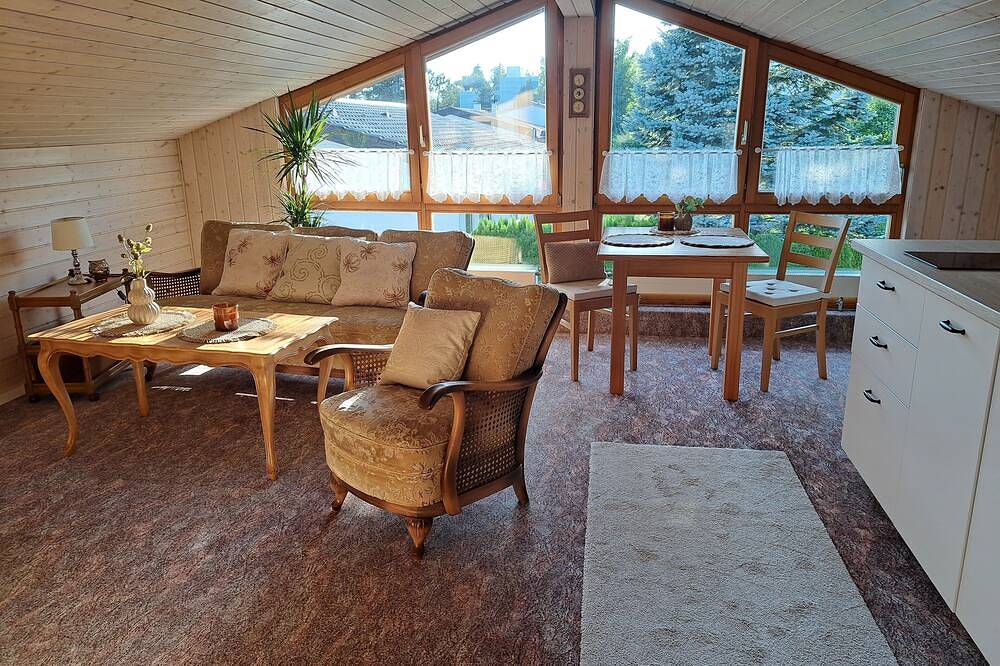 Ganze Wohnung, Ferienwohnung mit eigener Sauna, 2 Personen in Leutkirch im Allgäu, Region Bodensee-Oberschwaben