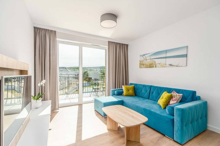 Ferienwohnung für 4 Personen, mit Garten in Międzyzdroje