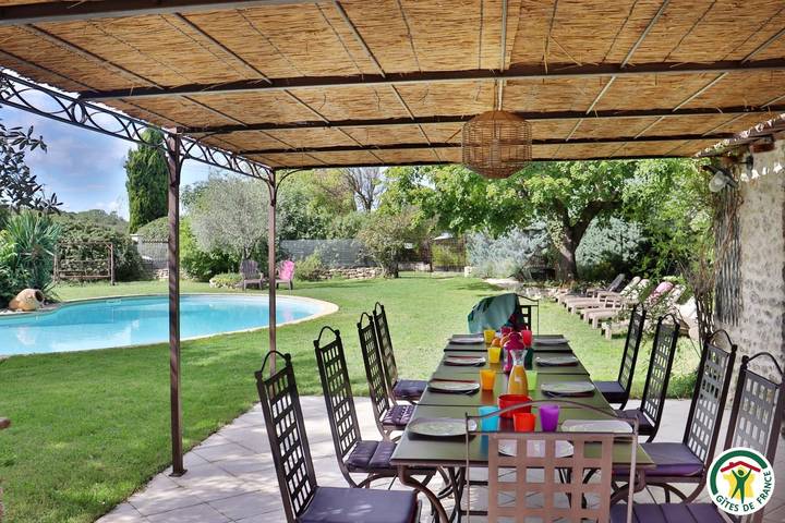 Gîte für 10 Personen, mit Pool und Garten - 1