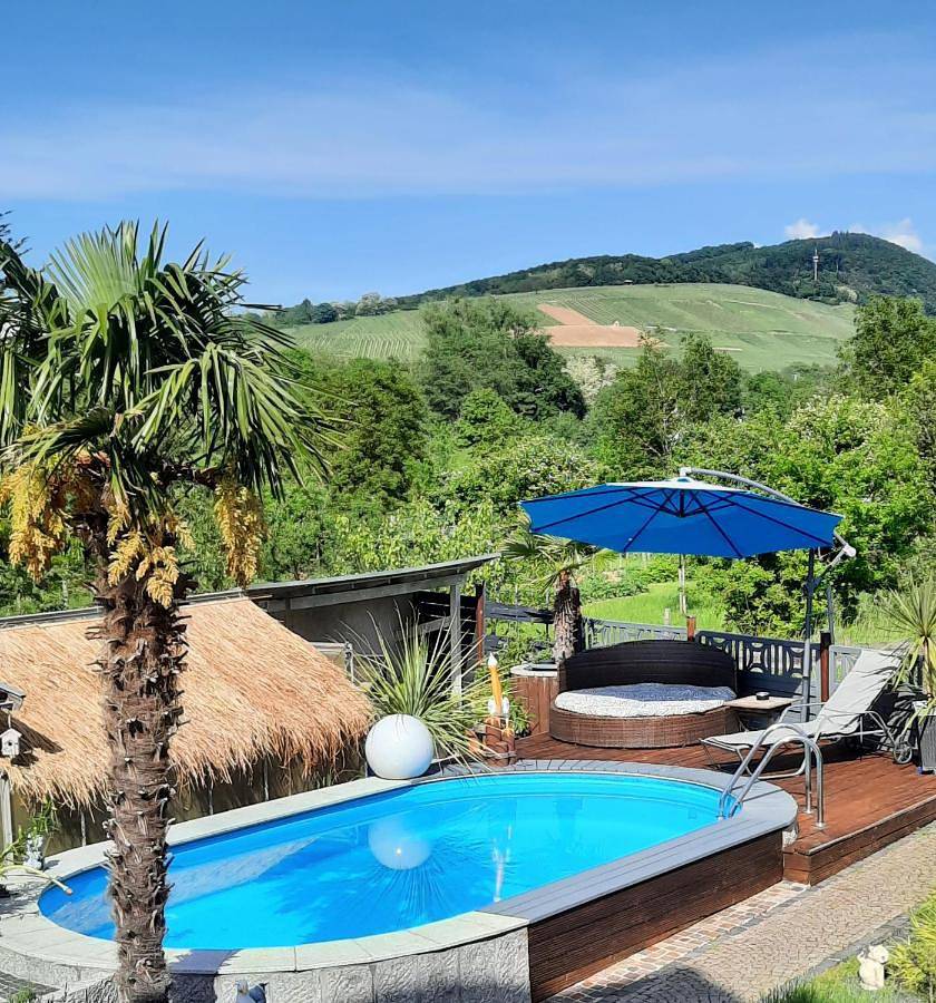 Appartement de vacances entier, Double Room with Terrace in Müllheim, Forêt-Noire du Sud