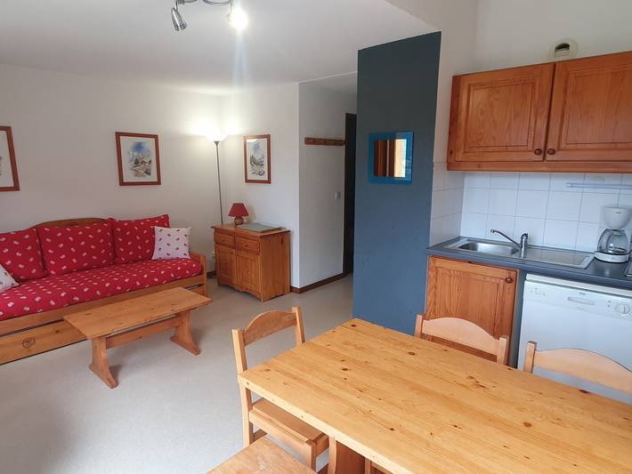Appartamento intero, Appartamento vacanze per 6 persone con balcone in Valfréjus, Modane