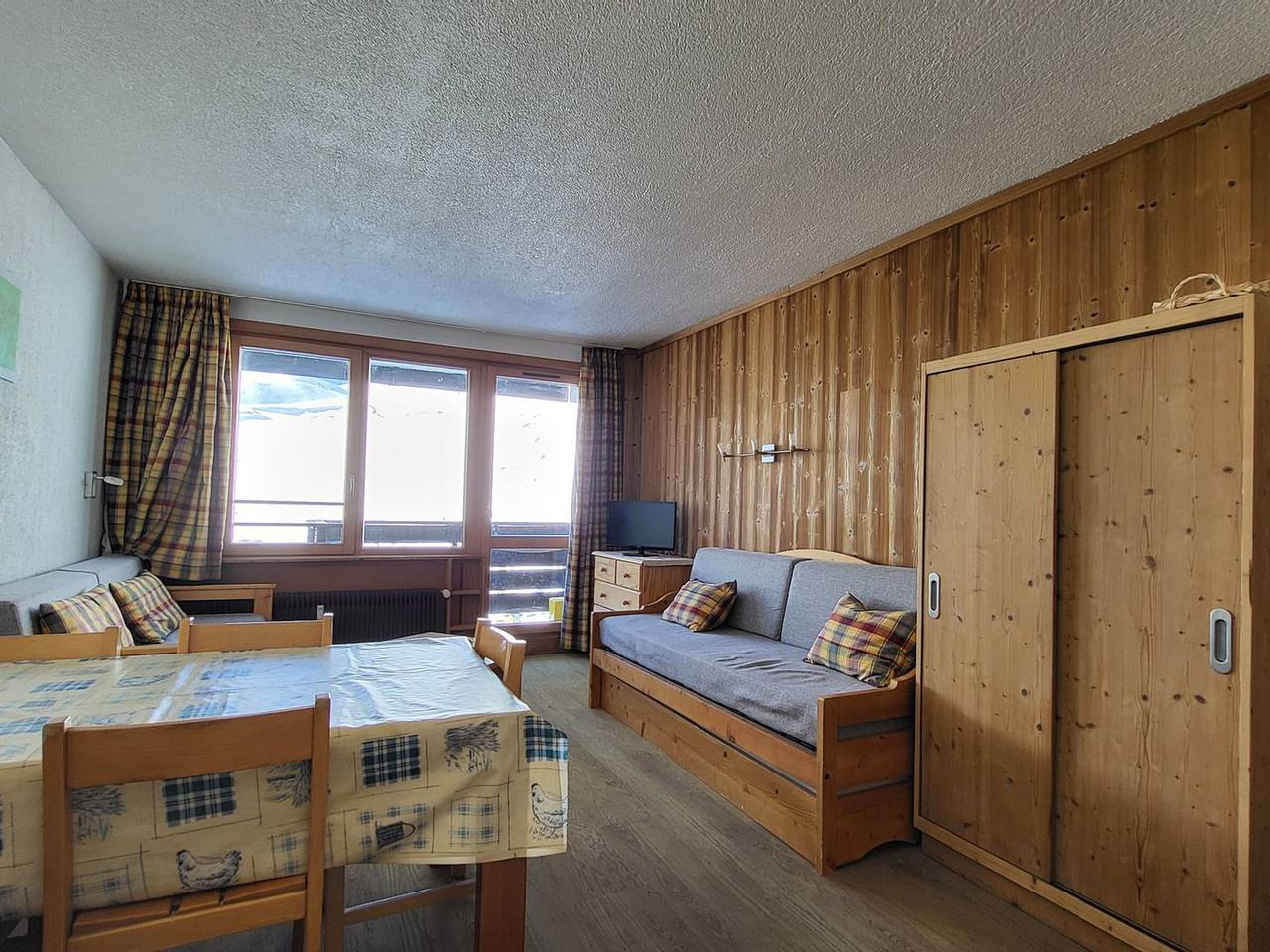 Appartement entier, 2 Pièces Sud avec Wifi à 500m des pistes in Tignes, Parc National de la Vanoise