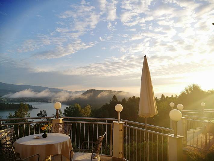 Hotel für 2 Personen, mit Balkon und Terrasse sowie Garten und Sauna am Faaker See