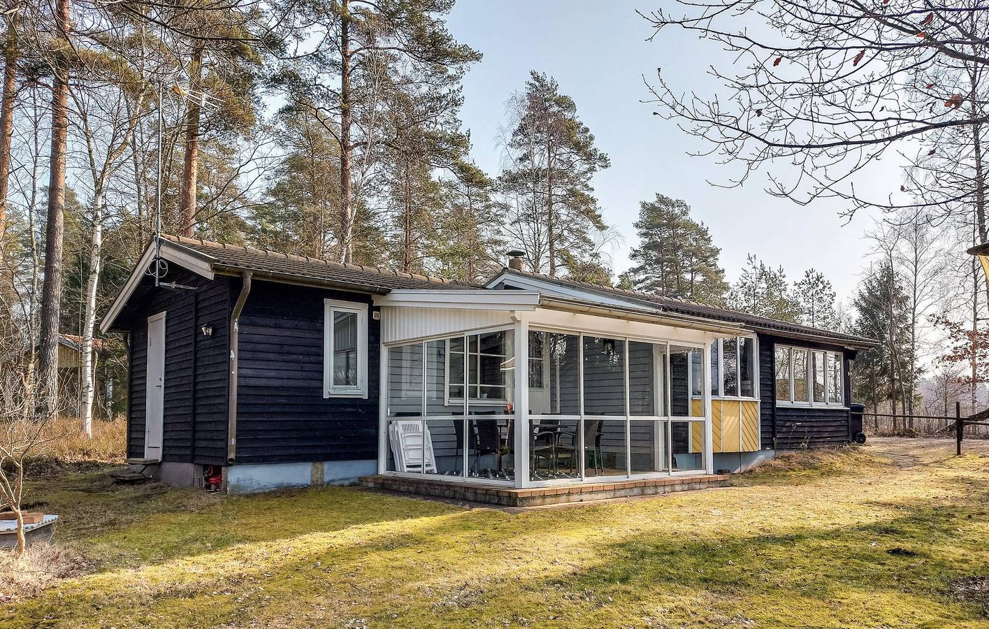 Ferienhaus für 7 Personen mit Ausblick in Kronoberg