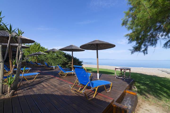 Ferienhaus für 5 Personen, mit Meerblick und Terrasse auf den Peloponnes