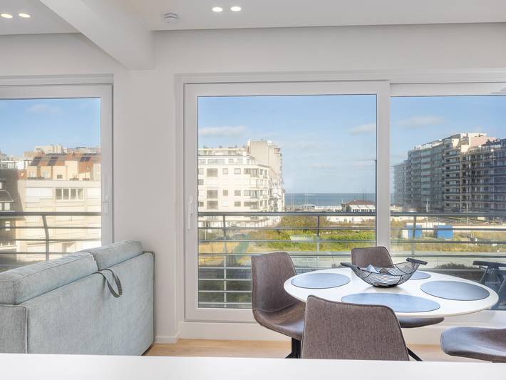 Ferienwohnung für 4 Personen, mit Balkon/Terrasse und Terrasse in Westende