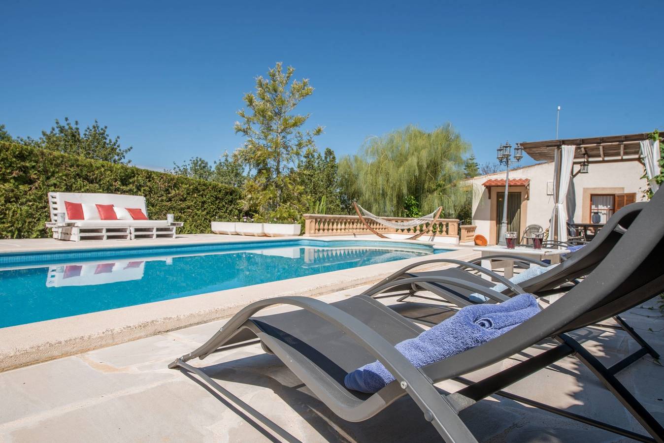 Villa with pool in a quiet location - Villa Sa Caseta the Tronca in Sant Joan (village), Sant Joan (mallorca)