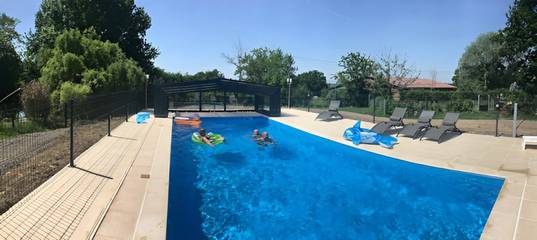Cottage pour 4 personnes, avec jardin et piscine à Châtillon-sur-Broué