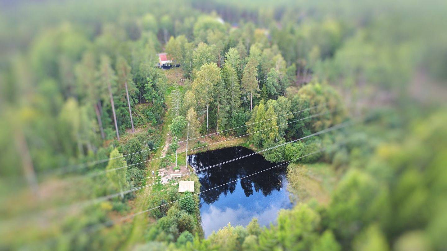 Villa Orreforshult – Ferienhaus mit eigenem Weiher & Kamin bei Orrefors in Orrefors, Nybro und Umgebung