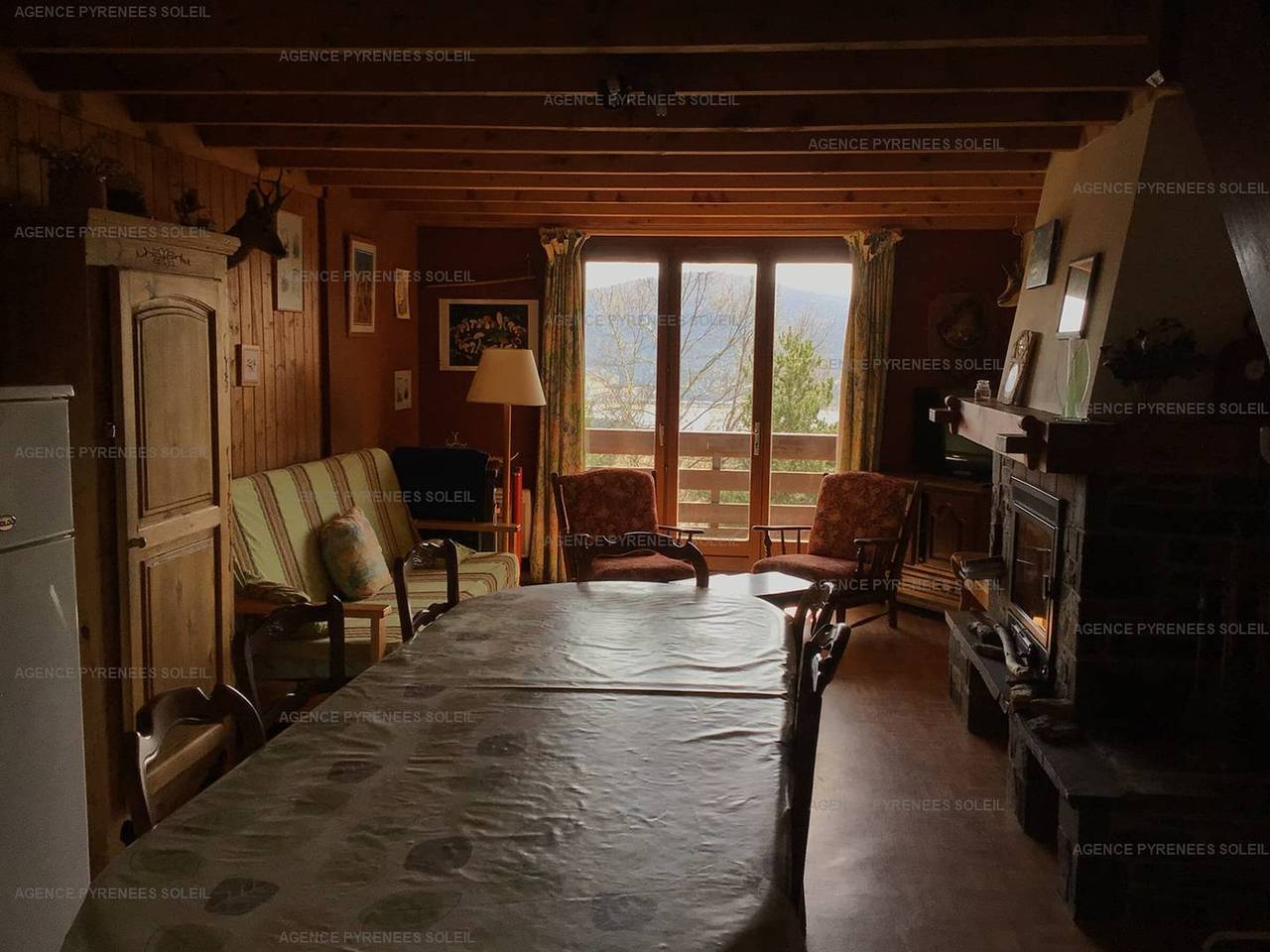 Chalet 3* 8 couchages, cheminée, parking, navette gratuite in Les Angles, Parc naturel régional des Pyrénées catalanes
