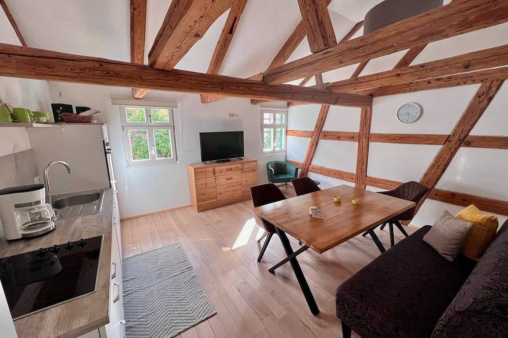 Ganze Wohnung, Gemütliche Ferienwohnung (55 qm) im ersten Obergeschoss in Zapfendorf, Landkreis Bamberg