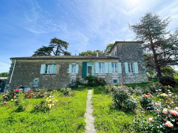 Location de vacances pour 20 personnes, avec vue ainsi que jardin et piscine à Astaffort - 3