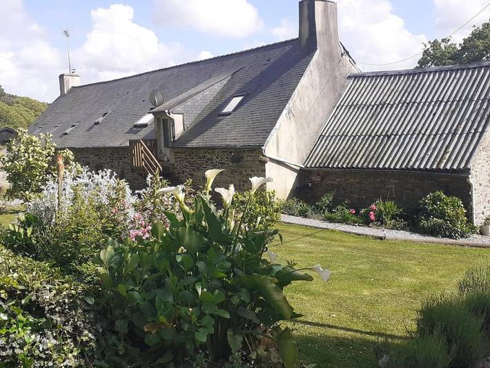 Gîte pour 5 personnes, avec jardin et vue, animaux acceptés à Saint-Dolay