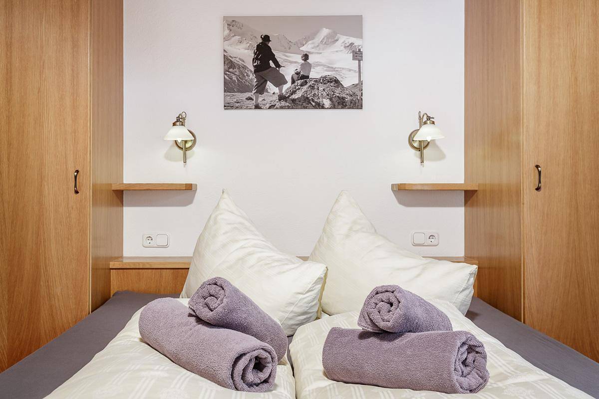Doppelzimmer Basic, ohne Üf in Stubaier Alpen, Sölden (Österreich)