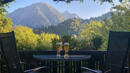 Ferienwohnung für 4 Personen, mit Garten, kinderfreundlich in Bad Oberdorf