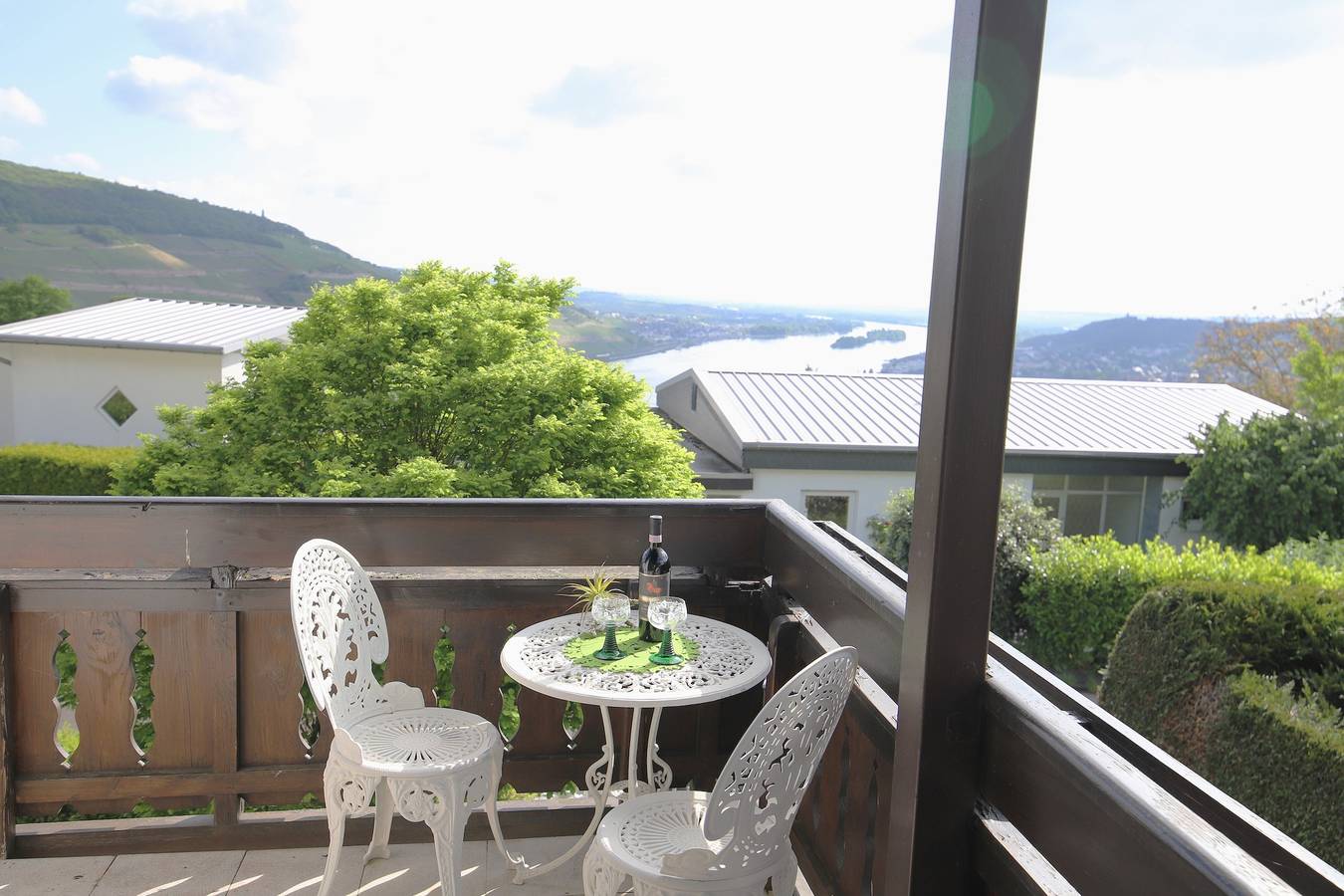 Ganze Ferienwohnung, Ferienwohnung Rheinblick in Bingen am Rhein, Landkreis Mainz-Bingen