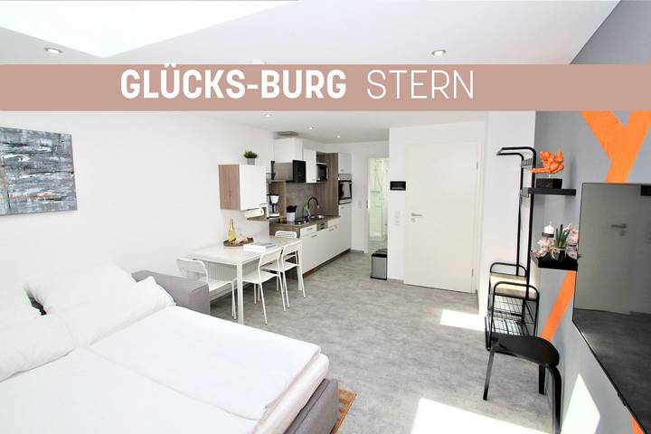 Ferienwohnung für 4 Personen, mit Balkon/Terrasse in Märchenweihnacht auf Schloss Glücksburg