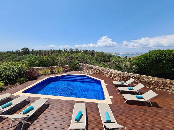 Villa pour 8 personnes, avec piscine à Ferragudo - 3