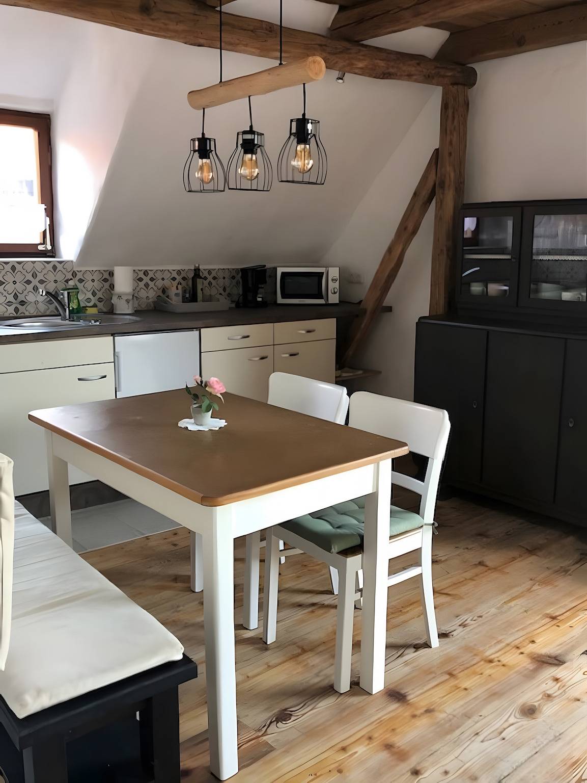 Appartement entier, Appartement 'Rosenbusch 2' avec jardin commun, balcon et Wi-Fi in Kemmern, Haute-Franconie