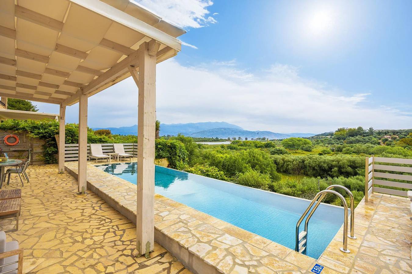 Villa per 7 persone con terrazza in Corfù