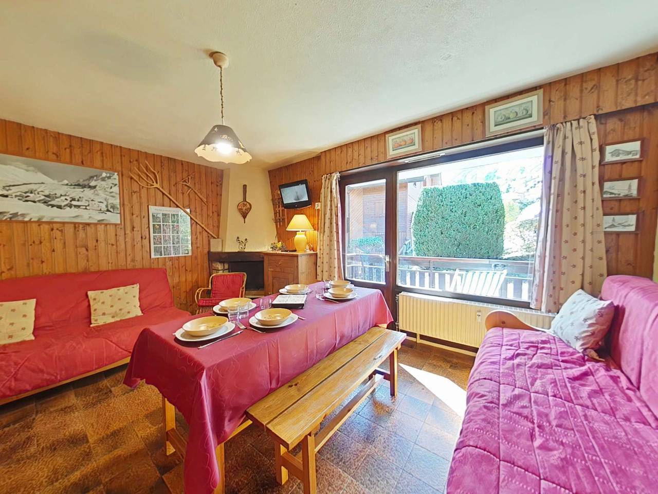 Apartamento entero, Acogedor apto 6 personas, 300m pistas, chimenea, parking - Le Grand-Bornand in Chinaillon, Le Grand-Bornand