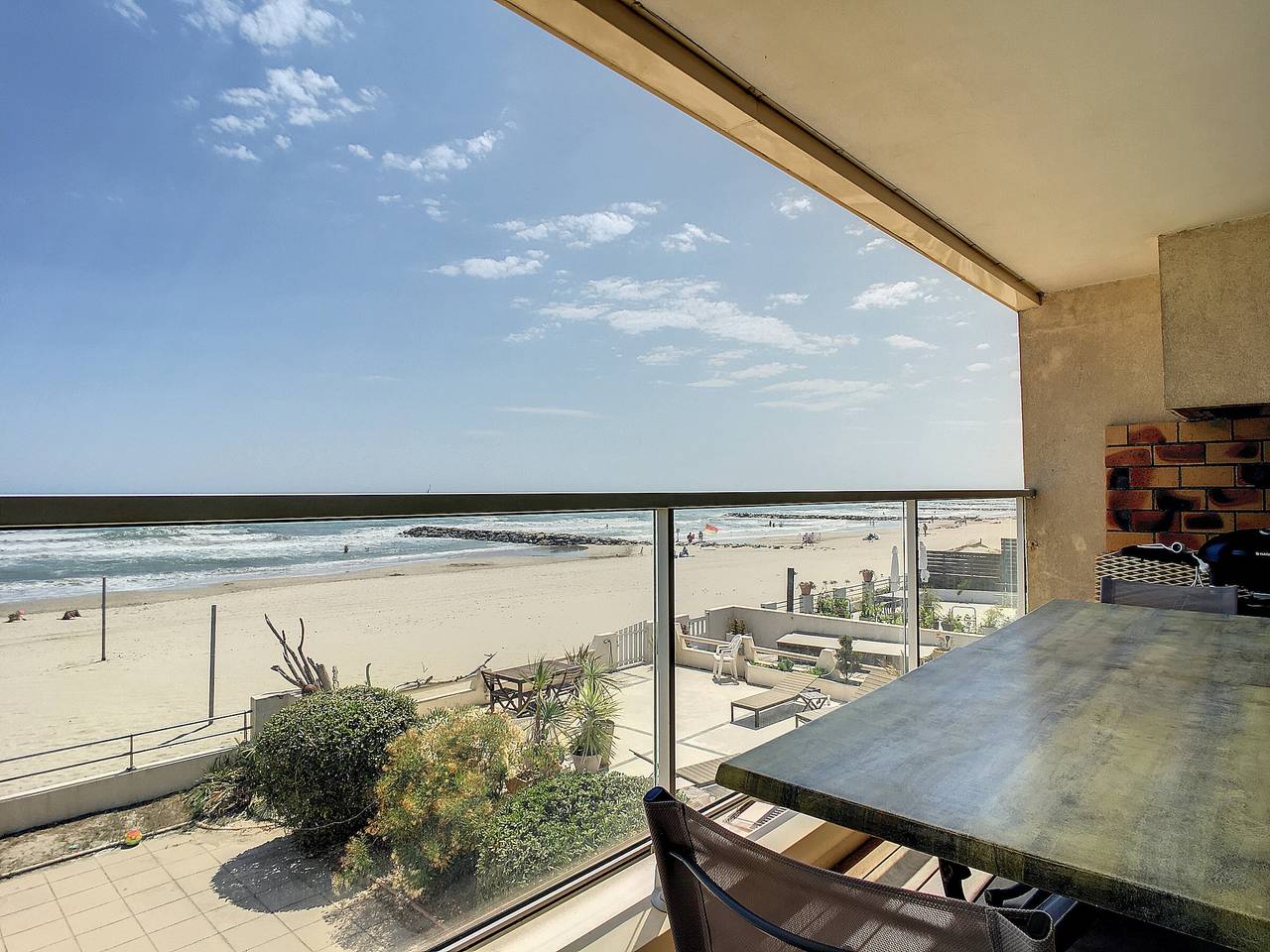 Appartement entier, Confortable F5 sur plage avec parking in Carnon-Plage, Mauguio
