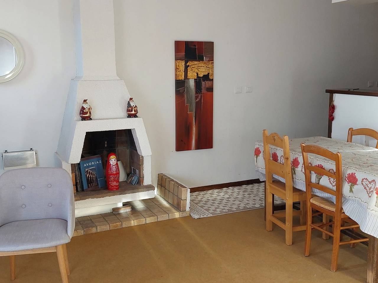 Apartamento entero, Amplio apartamento para 6 en el viejo Avoriaz, chimenea y guardaesquís in Morzine, Les Portes du Soleil