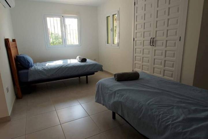 Large modern family villa, heated pool and lovely gardens in a great location. in Cap Martí, Jávea