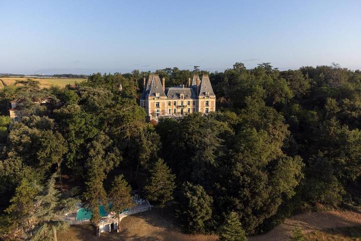 Gîte pour 2 personnes, avec Terrasse et Jardin ainsi que Piscine et Vue à Saint-Michel (Tarn-et-Garonne)