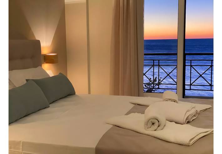Entire studio, Studio Apartment 'Sunset Premium 12' with Sea View, Wi-Fi and Air Conditioning in Agios Nikitas, Greece