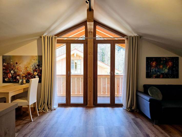 Ferienwohnung für 3 Personen, mit Garten und Balkon, kinderfreundlich - 1