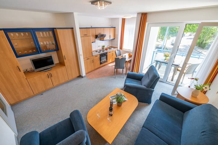 Ferienwohnung für 4 Personen, mit Balkon in Süd-Rügen