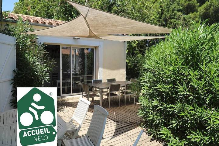 Villa pour 6 personnes, avec jardin et balcon à Sète