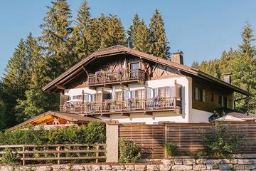 Ferienwohnung für 2 Personen, mit Garten, mit Haustier an der Zugspitzland