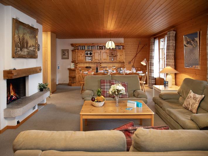 Apartment for 10 people, with balcony in Wengen