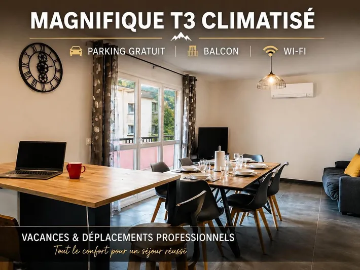 Apartamento de vacaciones para 5 personas, con balcón - 1