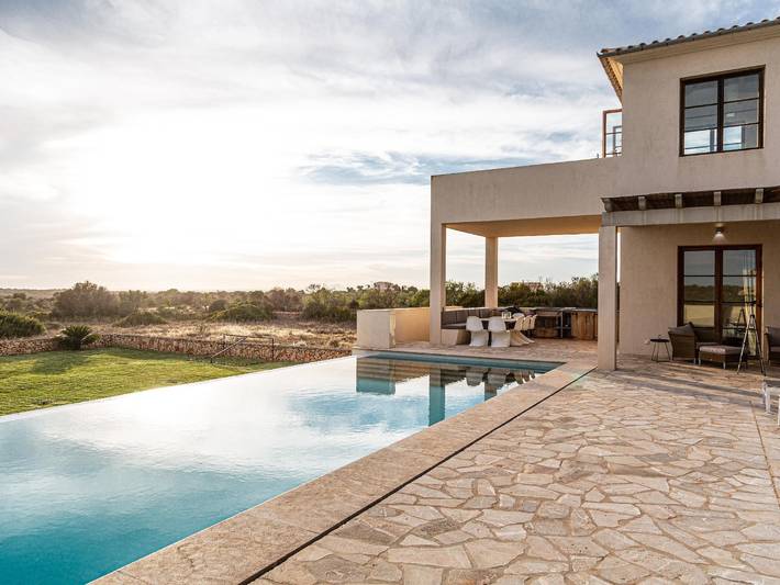 Finca für 10 Personen, mit Pool und Garten in Es Llombards - 4