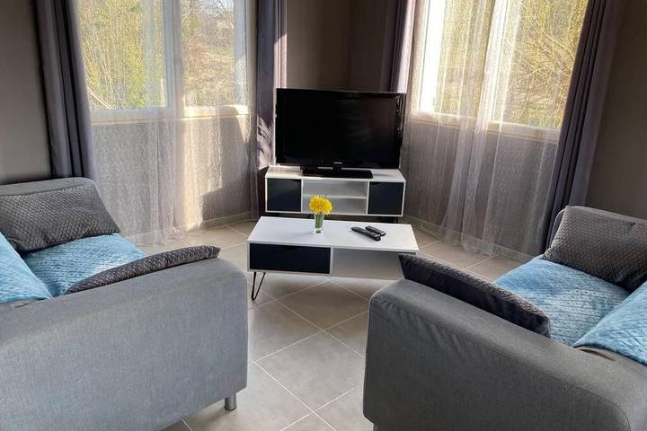 Maison de vacances pour 5 personnes, avec vue et jardin