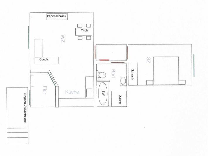 Ganze Ferienwohnung, **Ferienwohnungen am Knappensee** - Spatzennest in Koblenz (Lohsa), Lohsa