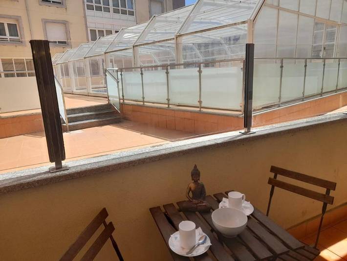 Apartamento para 4 personas, con terraza en Viveiro