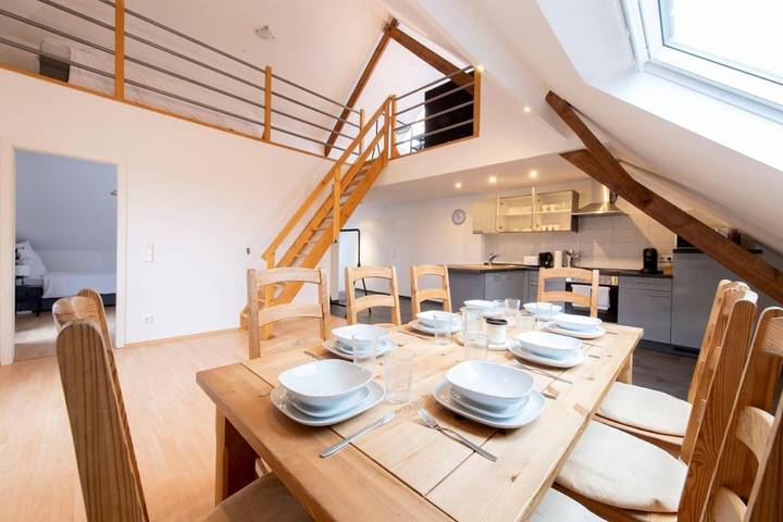 Ferienwohnung für 8 Personen, mit Terrasse und Ausblick in Bedburg-Hau