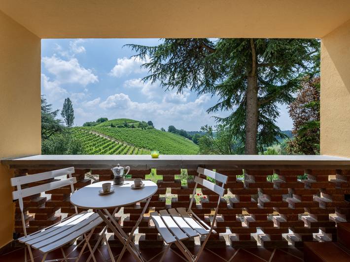 Casa vacanza per 6 persone, con balcone e giardino nonché panorama - 1