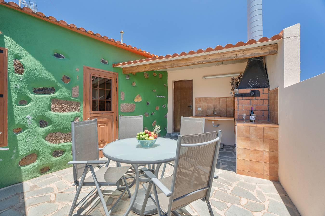 Ferienwohnung 'La Casa Verde' mit Meerblick, Wi-Fi und Klimaanlage in Las Casas (EL Hierro), El Pinar de El Hierro