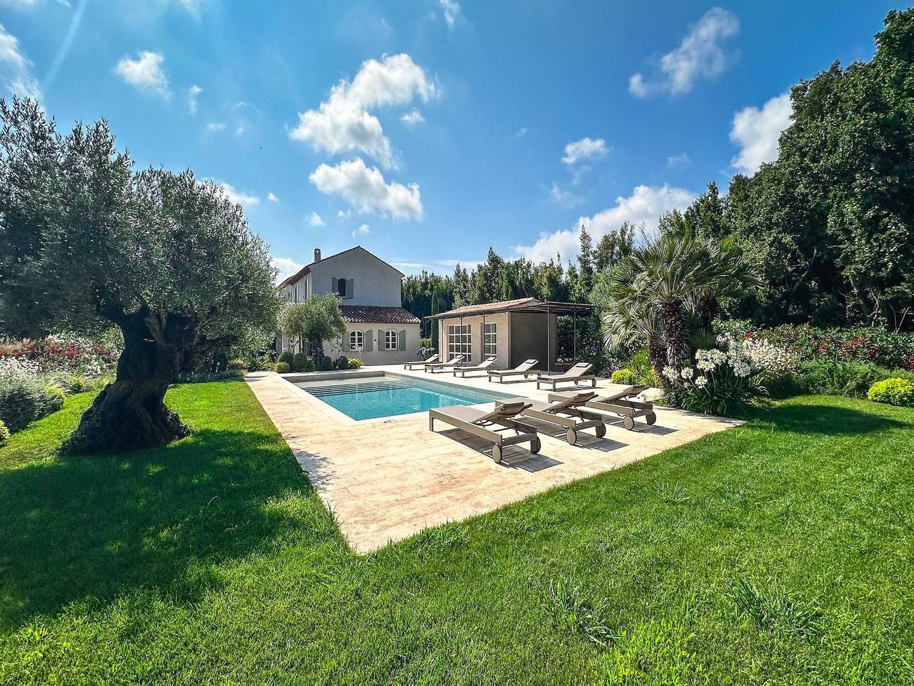 Mediterrane Villa – 6 Schlafzimmer/12 Personen – südlich von Saint-Tropez in Pampelonne, Ramatuelle