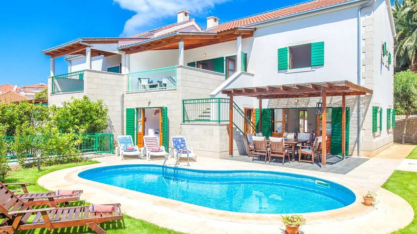 Villa mit pool für 8 Personen, mit Pool und Garten auf Hvar - 3